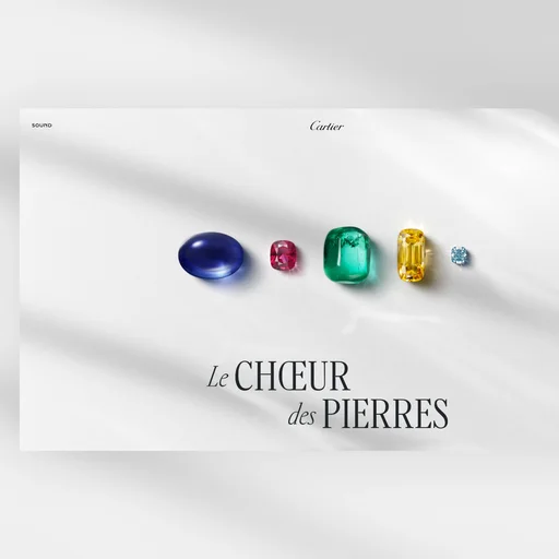 Cartier makes its stones sing in an immersive makemepulse site